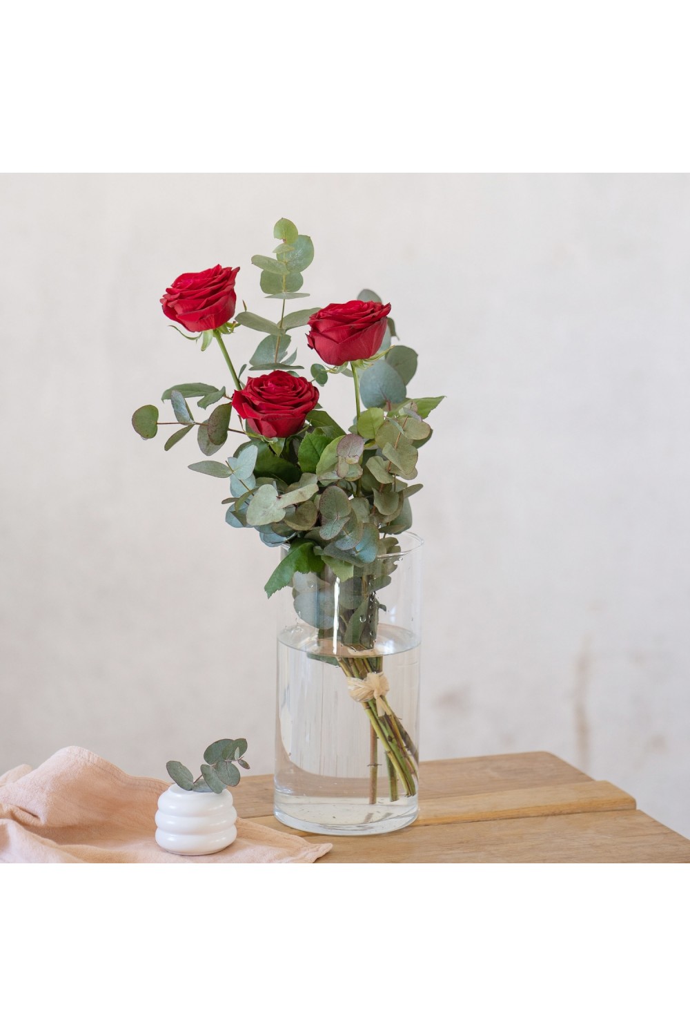 Enviar rosas - 3 Rosas Rojas de Tallo Largo - Interflora