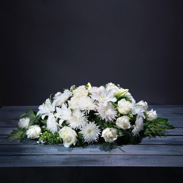Almohadón pequeño, Almohadón pequeño en tonos blancos