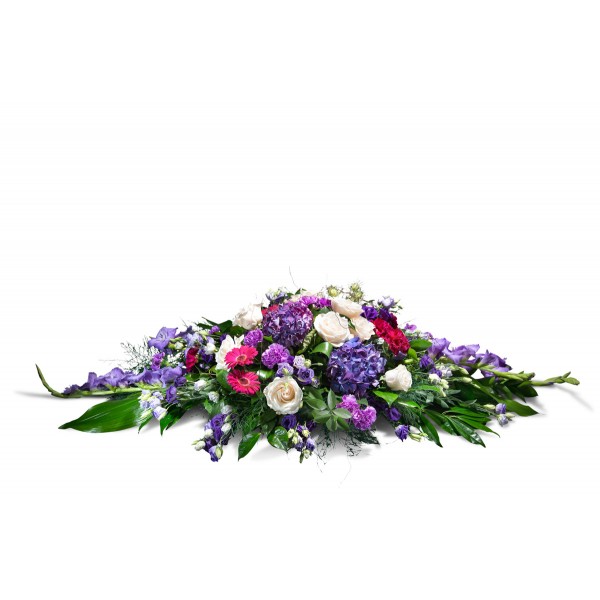 Almohadón morado, Almohadón en tonos morados