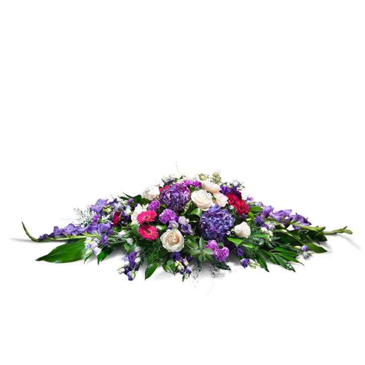 Almohadón morado, Almohadón en tonos morados
