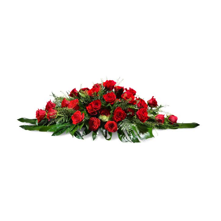 Almohadón rojo, Almohadón de rosas rojas