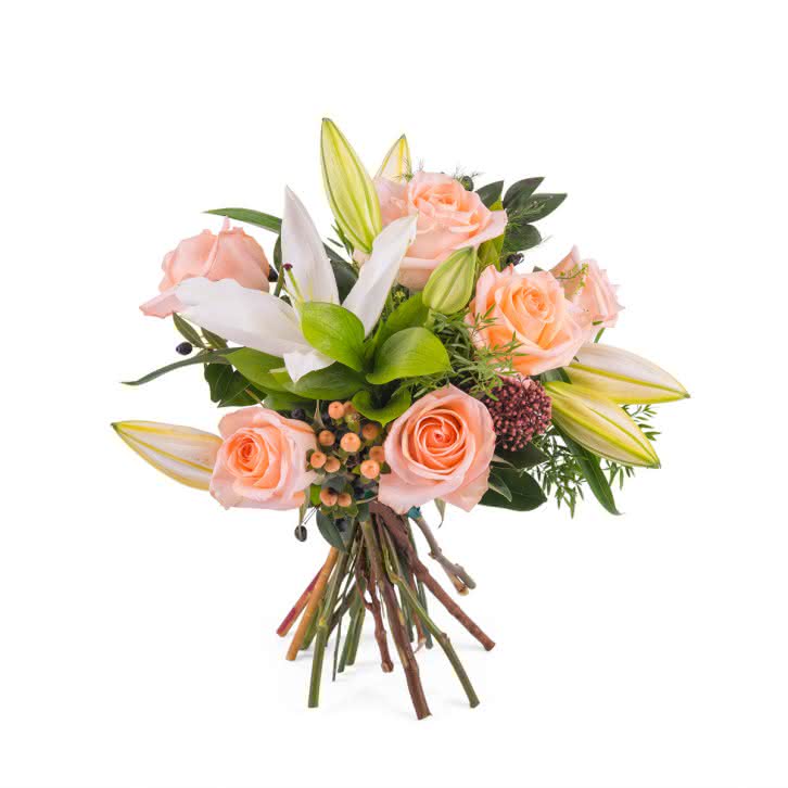 Santa Lucia, Arreglo de Rosas y Lilium