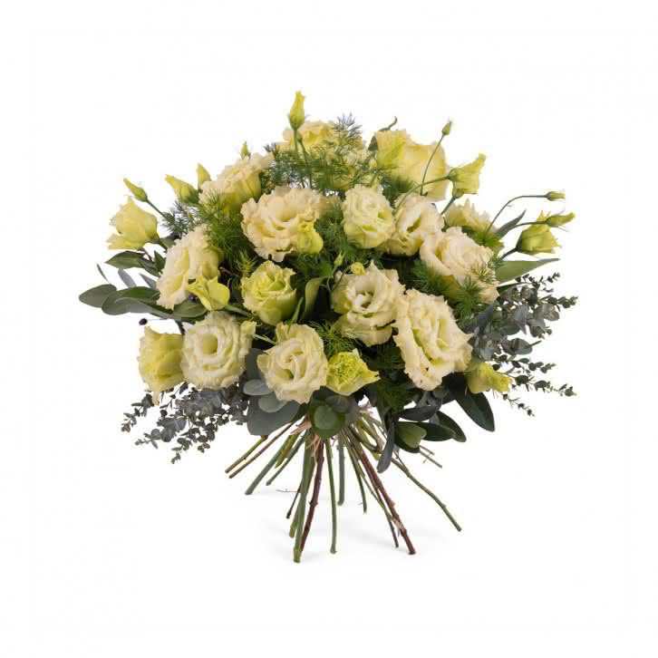 Antigua, Ramo de Lisianthus
