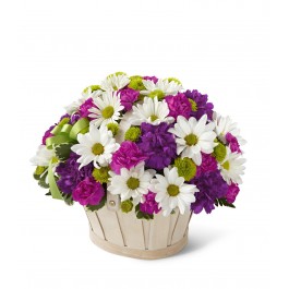 Blooming Bounty Bouquet - Basket included, MX#C17-4329.Blooming Bounty Bouquet - Basket included
