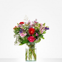 Bouquet: Happy birthday; excl. vase, Bouquet: Happy birthday; excl. vase