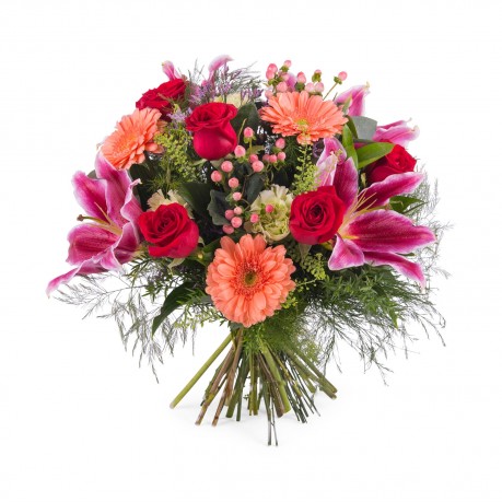 Bouquet of Roses with Lilies, Bouquet of Roses with Lilies
