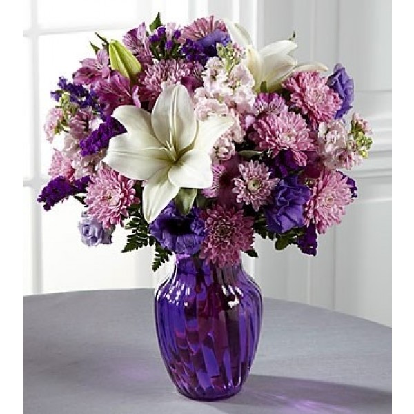 C17-5187 The FTD® Shades of Purple™ Bouquet, C17-5187 The FTD® Shades of Purple™ Bouquet