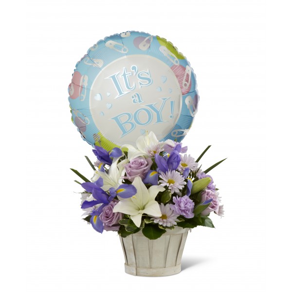 Boys Are Best! Bouquet - Basket included, BS#D7-4903
Boys Are Best! Bouquet - Basket included