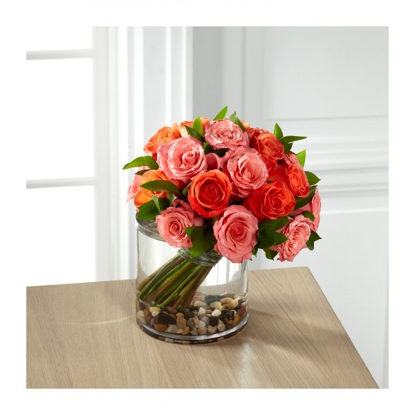 The FTD Blazing Beauty Rose Bouquet, The FTD Blazing Beauty Rose Bouquet