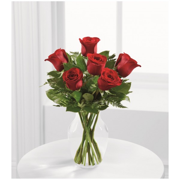The Simply Enchanting Rose Bouquet by FTD VASE INCLUDED, The Simply Enchanting Rose Bouquet by FTD VASE INCLUDED