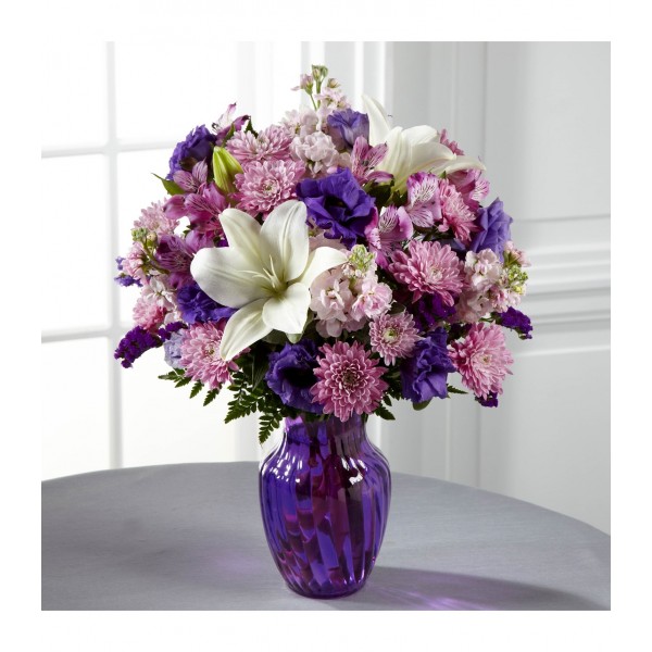 The FTD Shades of Purple Bouquet, The FTD Shades of Purple Bouquet