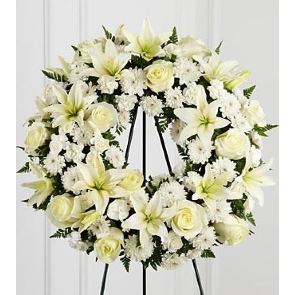 S3-4442 The FTD® Treasured Tribute™ Wreath, S3-4442 The FTD® Treasured Tribute™ Wreath
