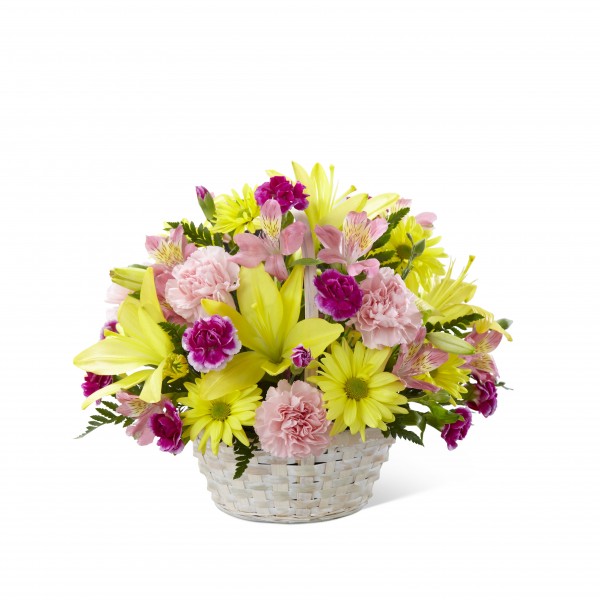 Basket of Cheer Bouquet, GU#C13-4840
Basket of Cheer Bouquet