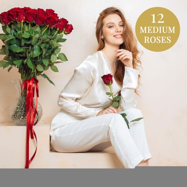 12 red roses, 12 red roses