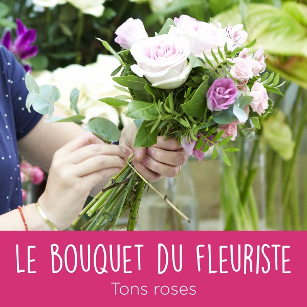 Bouquet du fleuriste Rose, Bouquet du fleuriste Rose