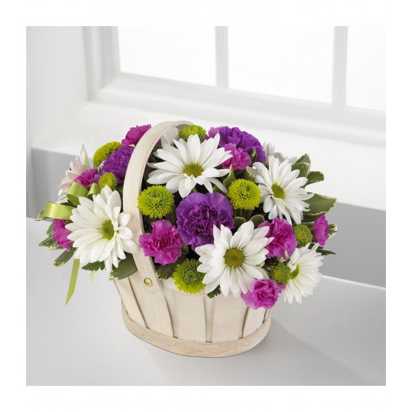 Blooming Bounty Bouquet - Basket Included, Blooming Bounty Bouquet - Basket Included