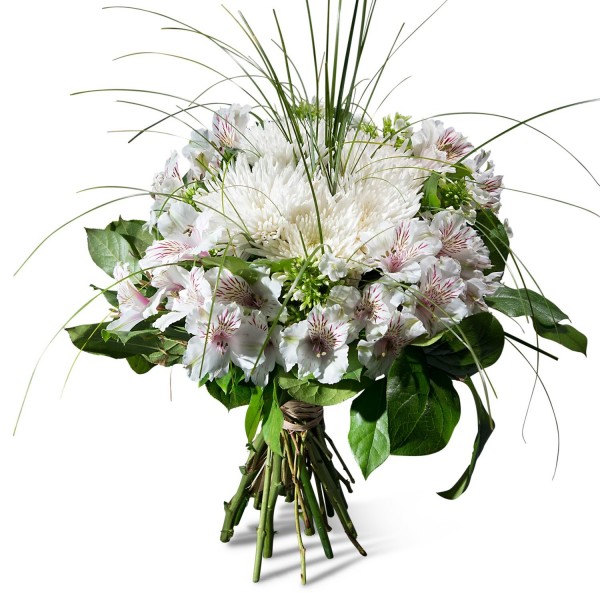 Condolence bouquet in white shades
, Condolence bouquet in white shades
