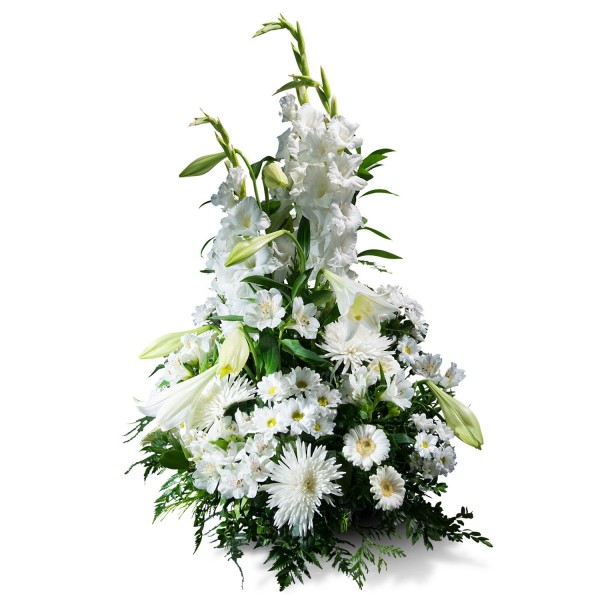 Vertical Bouquet in white shades
, Vertical Bouquet in white shades
