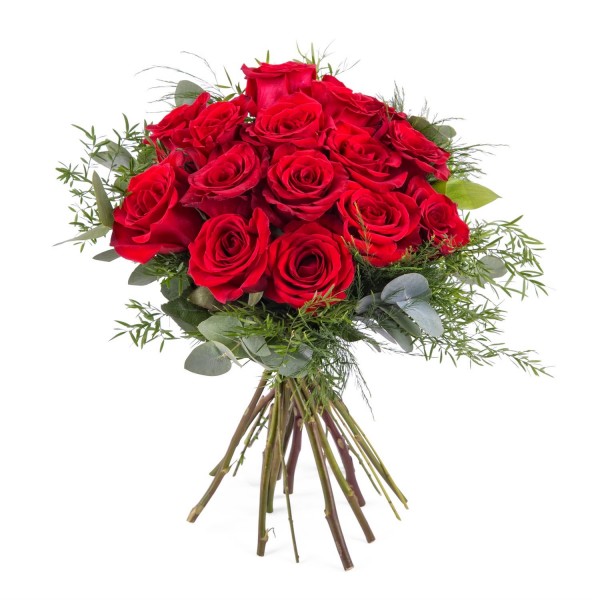 15 Short-stemmed Red Roses, 15 Short-stemmed Red Roses
