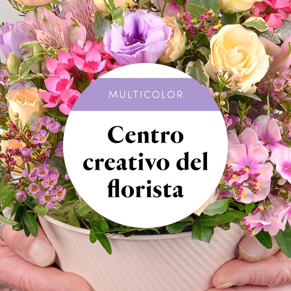 Centro del Florista, Arreglo de flores frescas de temporada a discreción de nuestros mejores floristas