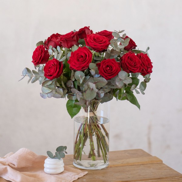 Amor, Ramo de 12 rosas rojas