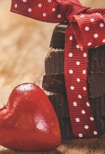 Regala rosas y chocolate para San Valentín