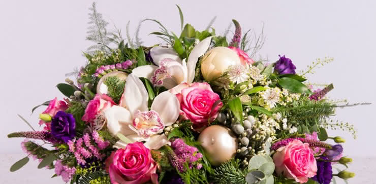 Enviar flores de navidad a domicilio