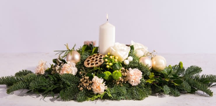Enviar centro de navidad a domicilio